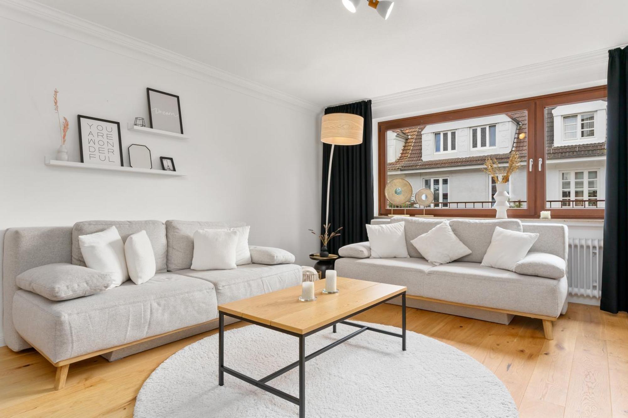 Mel&Bens Modern Oak-Apartments Fuer Bis Zu 12 Personen Bremen Exterior foto