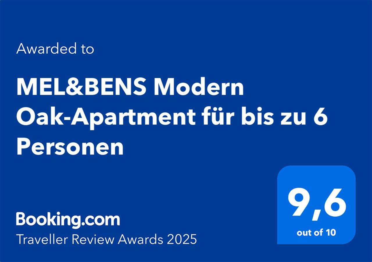 Mel&Bens Modern Oak-Apartments Fuer Bis Zu 12 Personen Bremen Exterior foto