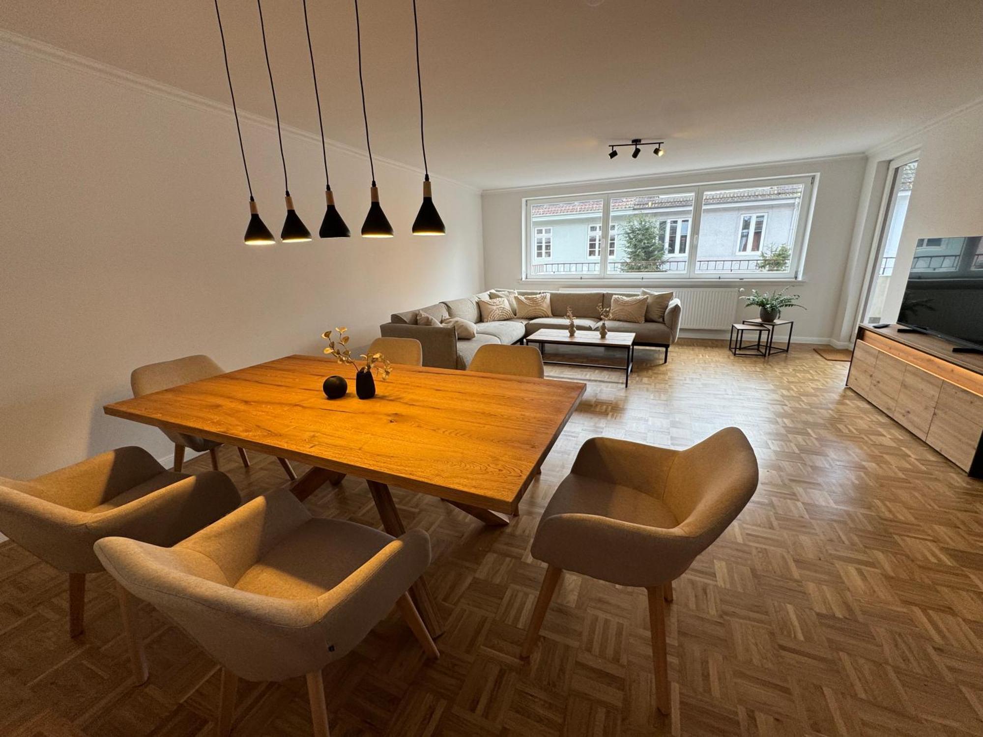 Mel&Bens Modern Oak-Apartments Fuer Bis Zu 12 Personen Bremen Exterior foto