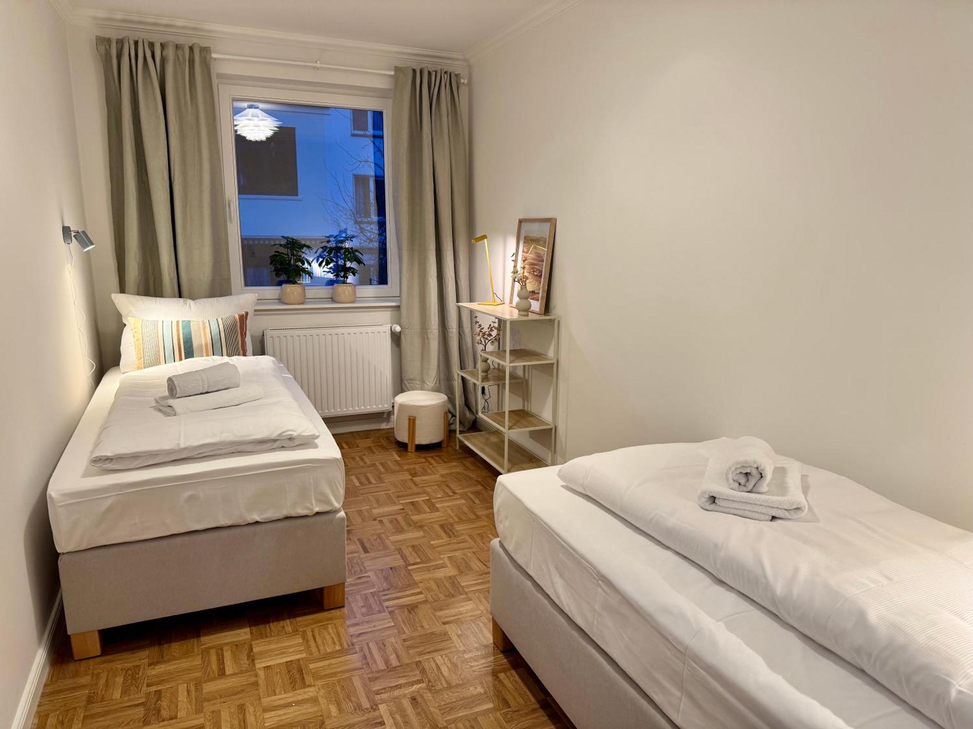 Mel&Bens Modern Oak-Apartments Fuer Bis Zu 12 Personen Bremen Exterior foto